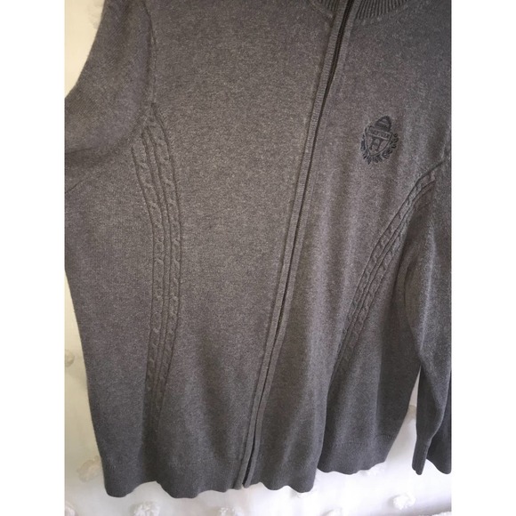Tommy Hilfiger Mens ZIp Up Sweater Size 2XL - Picture 3 of 6